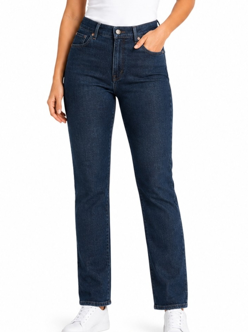 Levi's Dark Blue Straight-Leg Jeans NWT